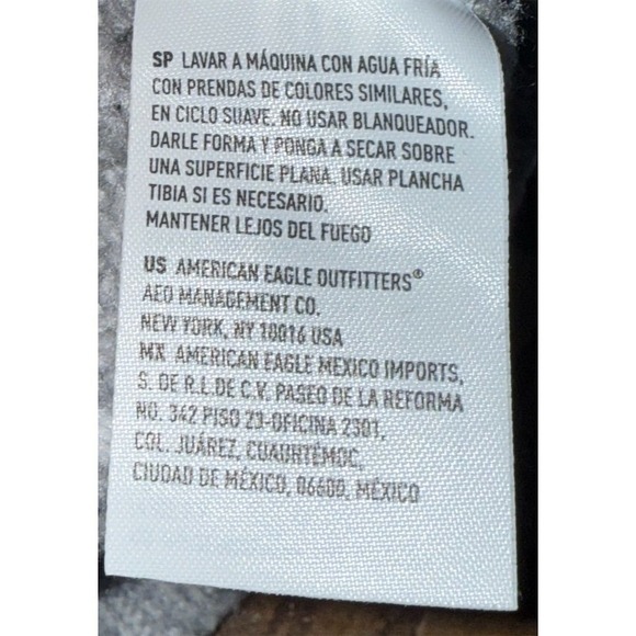 fisherman's sweater American Eagle coastal Women's Pullover L Mock Neck chunky - Picture 5 of 14